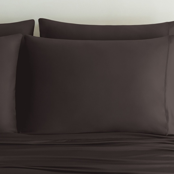 HP🎉SHEEX COPPER King Pillowcases AntiViral ION+ Repair & Rejuvenate NEW CHOCO - Picture 2 of 7